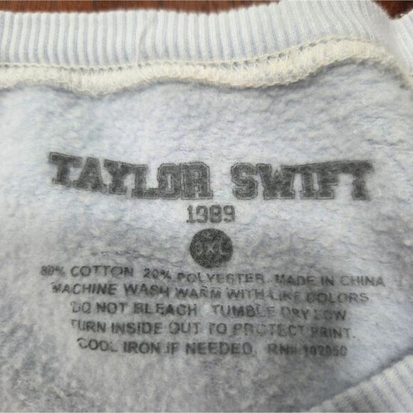 1989 Crewneck Taylor's Version Woman's Sweatshirt 1989 Design Taylor Swift 3XL - Picture 7 of 7